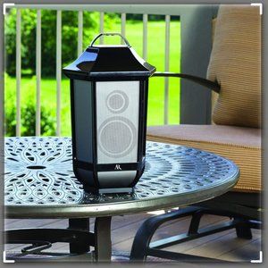 2-Pack Bluetooth Lantern Glendale Outdoor Speaker (1 pair)